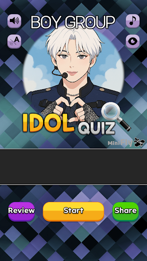 BOY Idol Quiz Screenshot 0