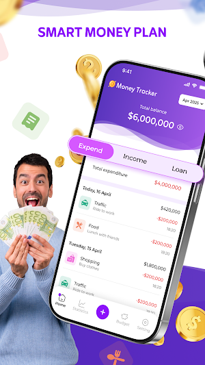 Budget Tracker - Money Planner Screenshot 0