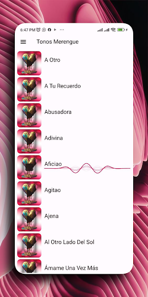 Merengue dominicano Ringtones Screenshot 2