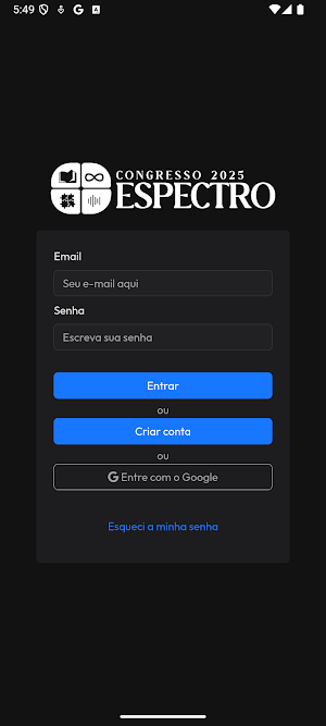 Congresso Espectro 2025 Screenshot 0