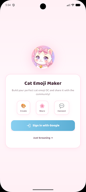 Cat Emoji Maker Screenshot 1