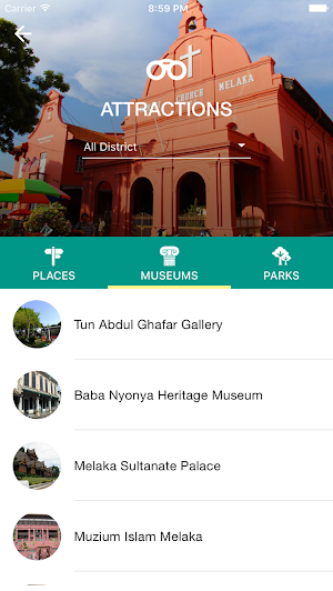 Malacca Travel Guide Screenshot 1