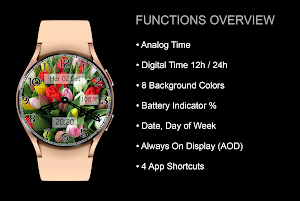 EY35 Analog 8 March Watchface Screenshot 2