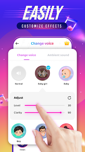 Voice Changer with AI Effects Screenshot 2