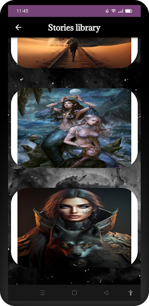 stories library Screenshot 2