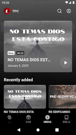TPC Iglesia Screenshot 1