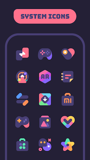 Mello Night Icon Pack Screenshot 2