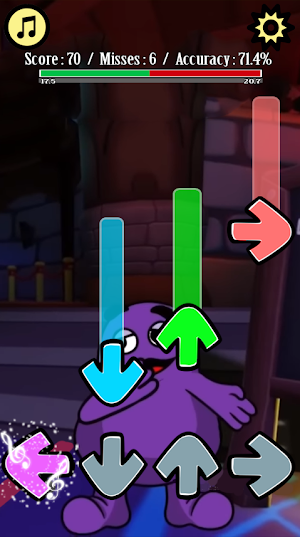 FNF vs The Grimace Shake Mod Screenshot 2