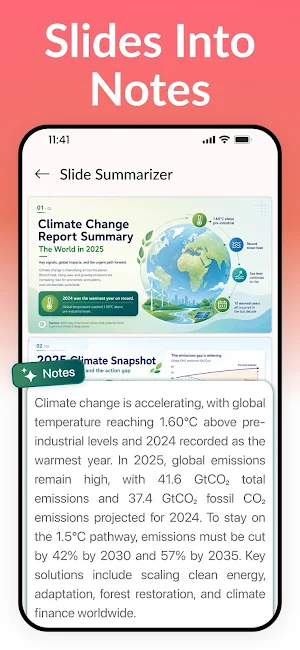 Slide Summarizer - PPT Summary Screenshot 3