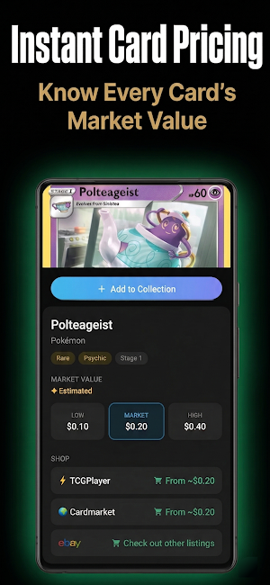 TCG Card Scanner - CardExa Screenshot 1