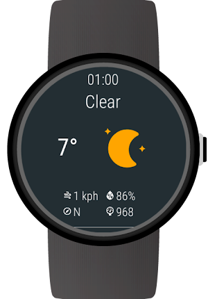 Weather for Wear OS (Android Wear) Screenshot 3