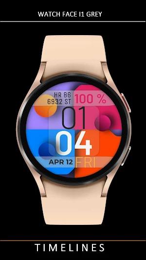 Watch Face I1 GREY Screenshot 1