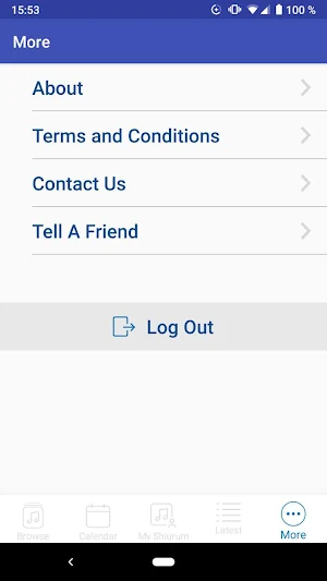 The Rabbi Goldfein App Screenshot 1