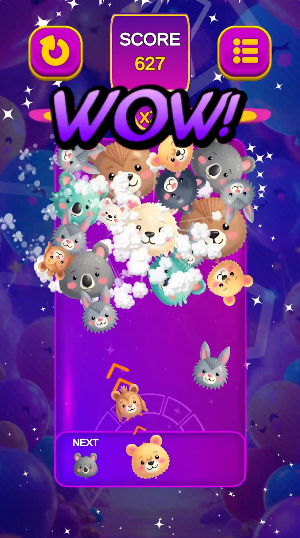 Popit - Animal Balloon Merge Screenshot 3