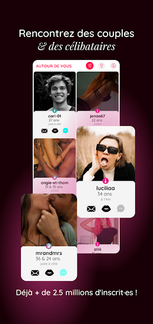 NousLib · rencontres coquines Screenshot 3