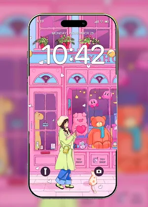 Pink Aesthetic Wallpaper Screenshot 0