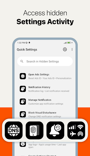 MIUI Hidden Settings Activity Screenshot 1