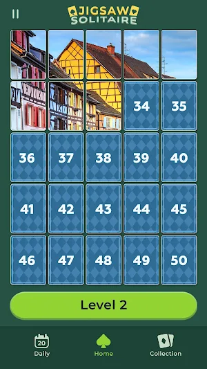 Jigsaw Solitaire: Slide Puzzle Screenshot 2