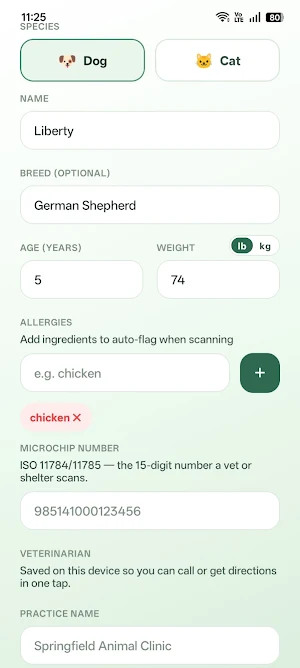 PurePaw Screenshot 3