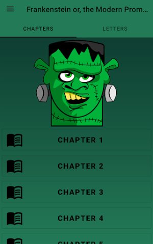 Frankenstein by Mary Shelley Screenshot 1
