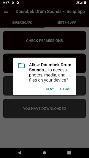 Doumbek Drum Sounds ~ Sclip.app Screenshot 1