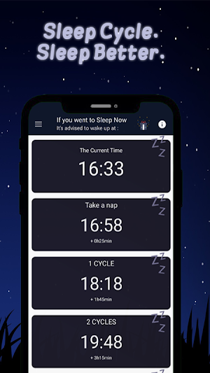 Sleep cycle & Smart sleep alarm Timer Screenshot 1
