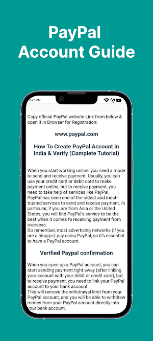 PayPal creation guide Screenshot 3