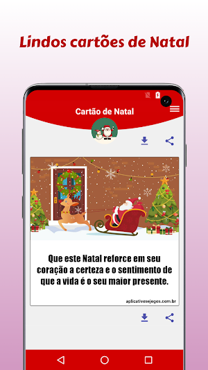 Cartão de Natal Screenshot 1