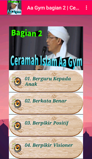 Ceramah Islam Aa Gym bagian 2 Screenshot 2
