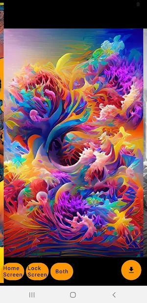 Gradient Art Wallpaper Screenshot 3