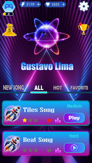 Gustavo Lima Tiles Hop Screenshot 0