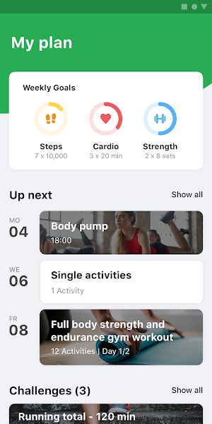 123 Total Fitness Screenshot 0