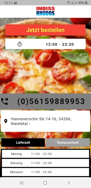 Imbiss Rhodos Screenshot 1