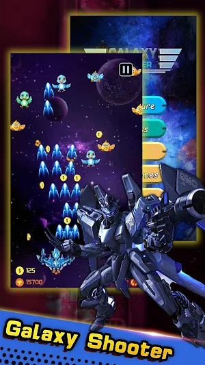 Galaxy Shooter-Storm Aircraft Raiden Alien Invader Screenshot 0