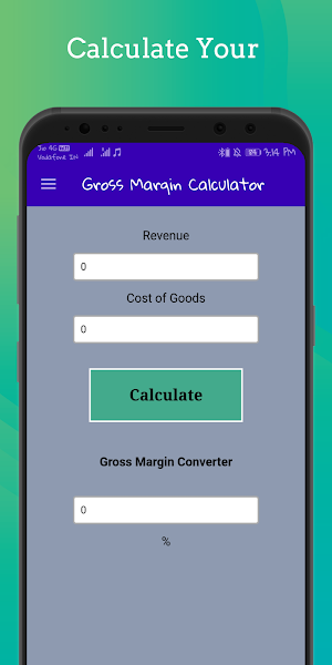 Gross Margin Calculator: Profit Margin Calculator Screenshot 0