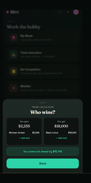 Mint: Card Scanner & Prices Screenshot 2