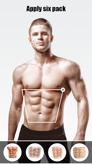 Six Pack Abs Photo Maker Screenshot 1