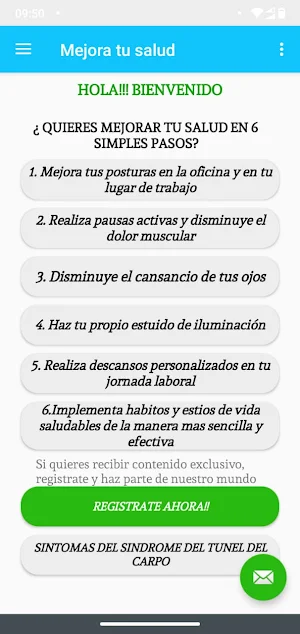 Pausas Activas y Bienestar + Screenshot 1