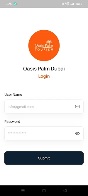 Oasis Palm Tourism Screenshot 0
