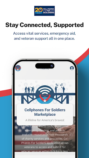 Cell Phones For Soldiers Screenshot 0
