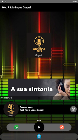 Web Rádio Lopes Gospel Screenshot 1