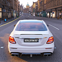 Mercedes Highway Car Traffic Racer Simulator