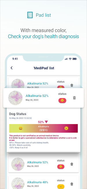 MediPad | Dog health check pad Screenshot 3