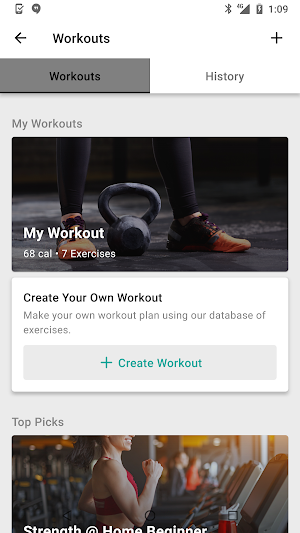 Inspire Fitness Screenshot 2