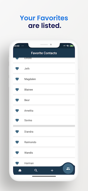 Contact Manager Screenshot 2