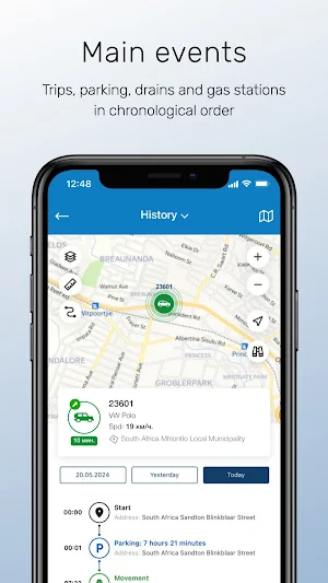 GpsClipan Screenshot 2