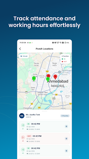 WeekMate: AI DRIVEN HRMS Screenshot 3