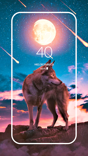 Wolf HD Wallpaper Screenshot 3