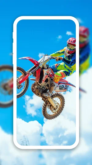 Motocross Wallpaper 4K Screenshot 3