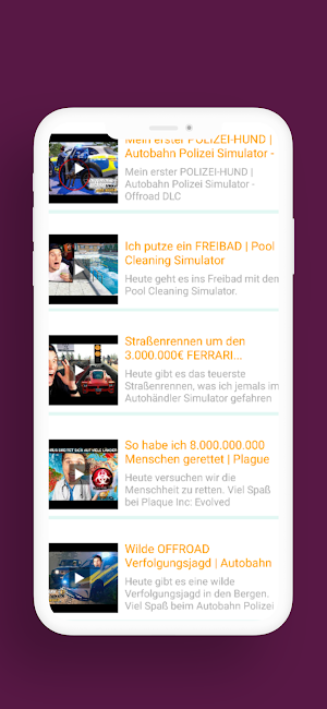 Paluten videos - Europe Screenshot 2